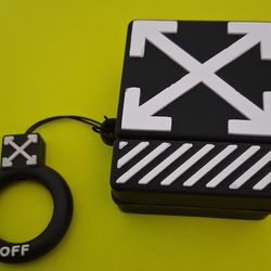 OFF WHITE AIRPODS CASE COVER