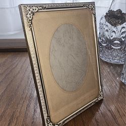 Vintage Ornate Picture Frame with Harvey Bros St. Louis Mark