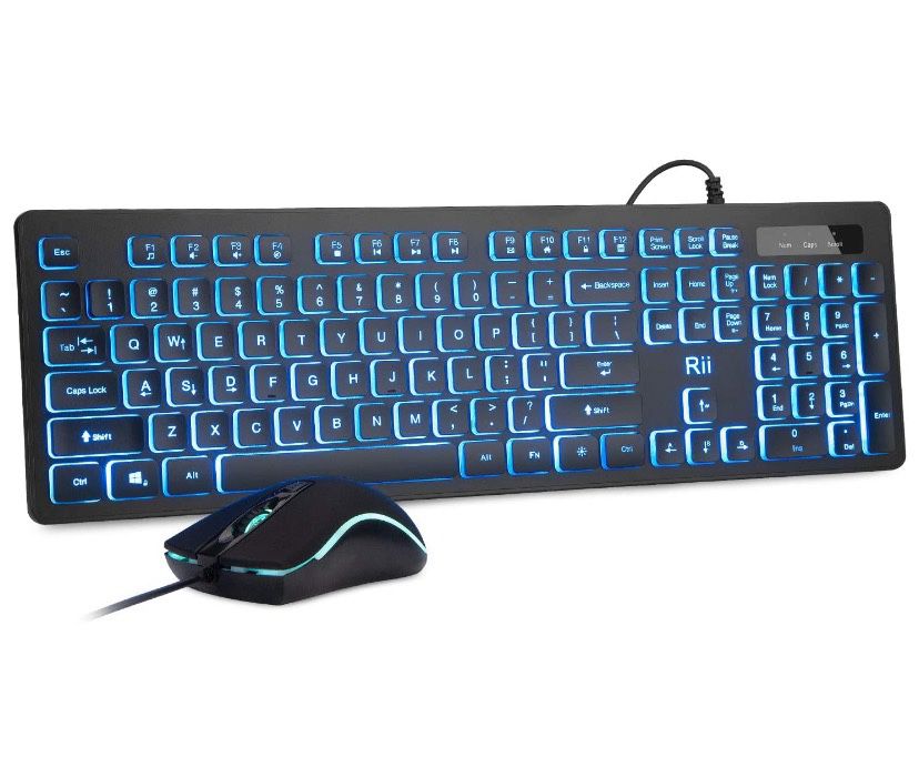 Gaming Keyboard Mouse Combo Led Keyboard