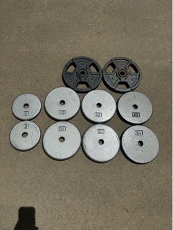Workout weight plates