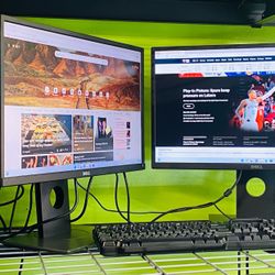 💥DESKTOP COMPLETE SET✔️ Dual Screen 👍🏽💥