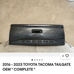 Toyota tailgate need gone 250$ obo open to trades
