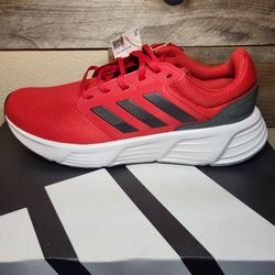 *NEW* Adidas Galaxy 6 Mens Running Sneakers Athletic Shoes Red Men's Size 12