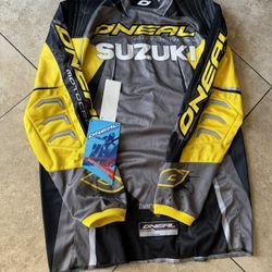 Team Suzuki Racing Sweatshirt Long  Jersey Size S