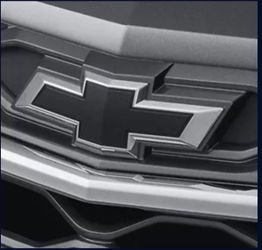 2018-2024 Chevrolet Equinox Front & Rear Black Bowtie Emblem Kit OEM GM
