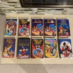 Disney VHS Tapes. 