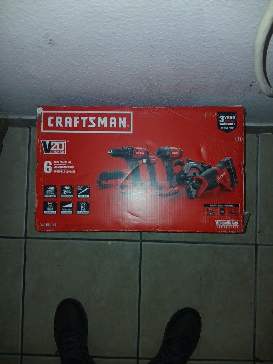 Craftsman Combo Kit 6 Pc