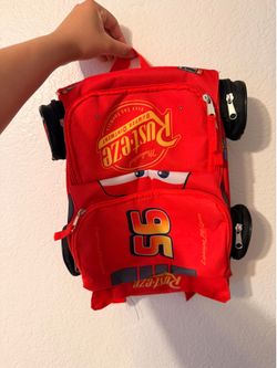 Lightning McQueen Cars Backpack