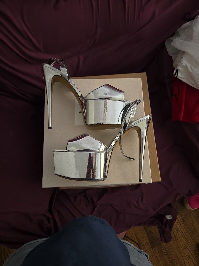 Brand New With Box Alexandre Vauthier Ankle Strap Heels.