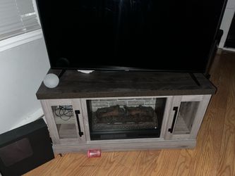 Fireplace stand tv