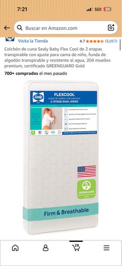 Sealy Baby FlexCool 2-Stage Crib Mattress
