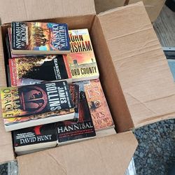 Box of books, asking $40