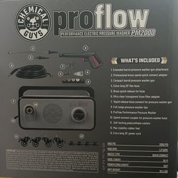 Pro Flow Electric Pressure Washer From Chemical Guys