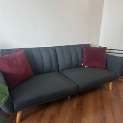 Blue Sofa/ Futon 