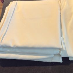 Ivory Round Tablecloths 