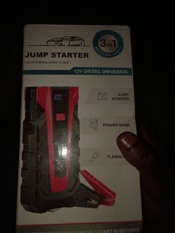 CAR JUMP STARTER 12V