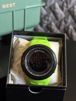 Activa X Invicta Lime Green Dual Display Sport Watch