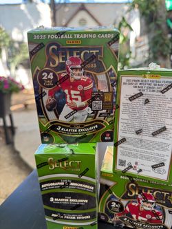 2025 NFL Panini Select Football Trading Cards