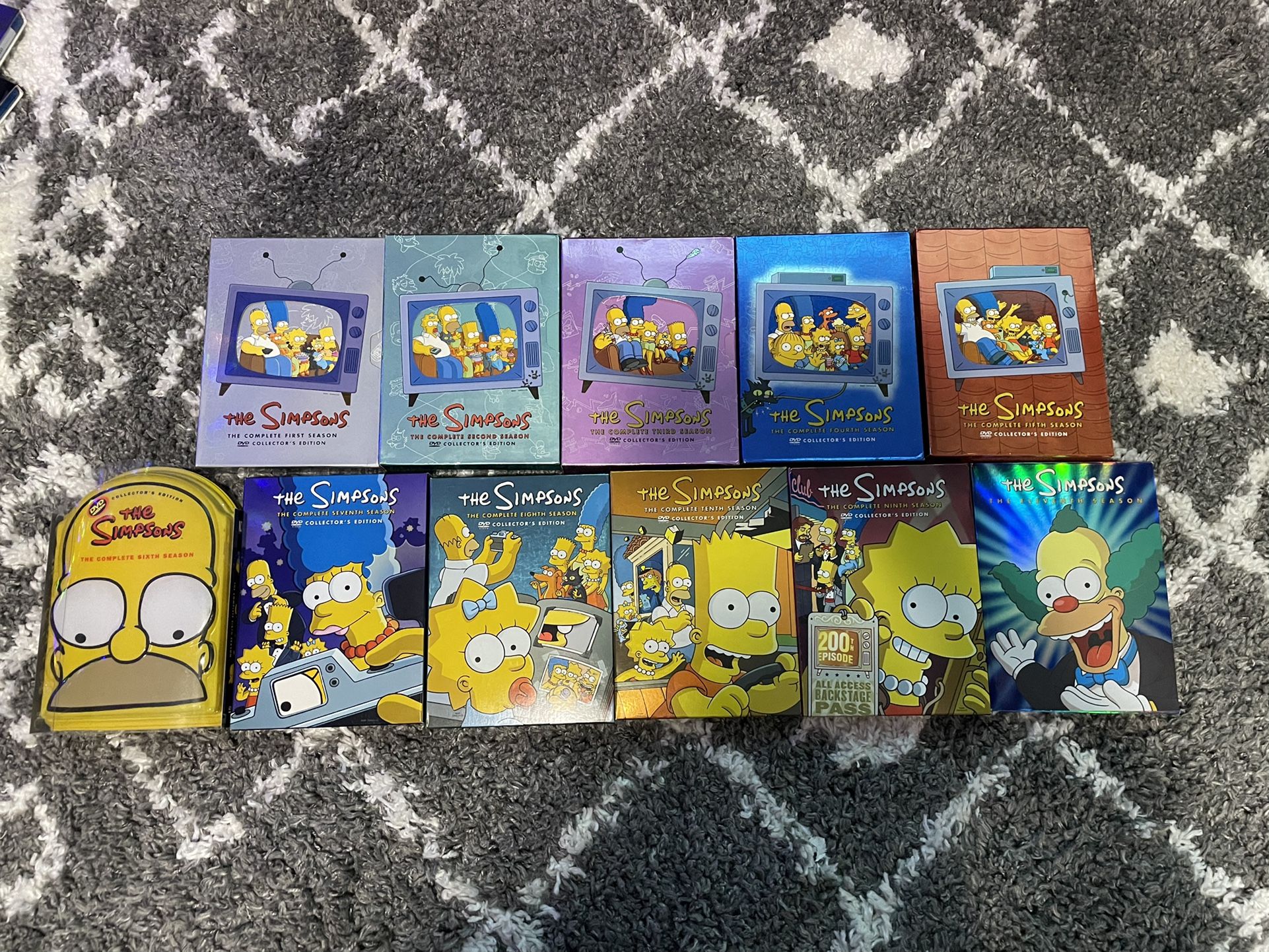 The Simpsons Seasons 1-11 DVD