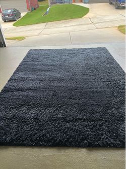 Navy Blue Rug 8’ x10’  $30.00