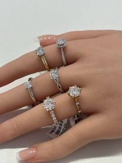 1CTW-3CTW 14k VS Lab Diamond IGI Certified Engagement Rings 