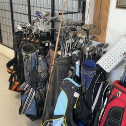 Golf clubs 5$ each