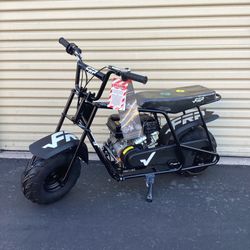 99 CC Gas Powered Mini Bike 4 Stroke 3HP, Trail Bike Up to 28Mph, Weight Support Up to 185 LBS