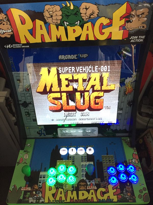 Custom arcade 1up cabinet, fully upgraded incl 15k games ...