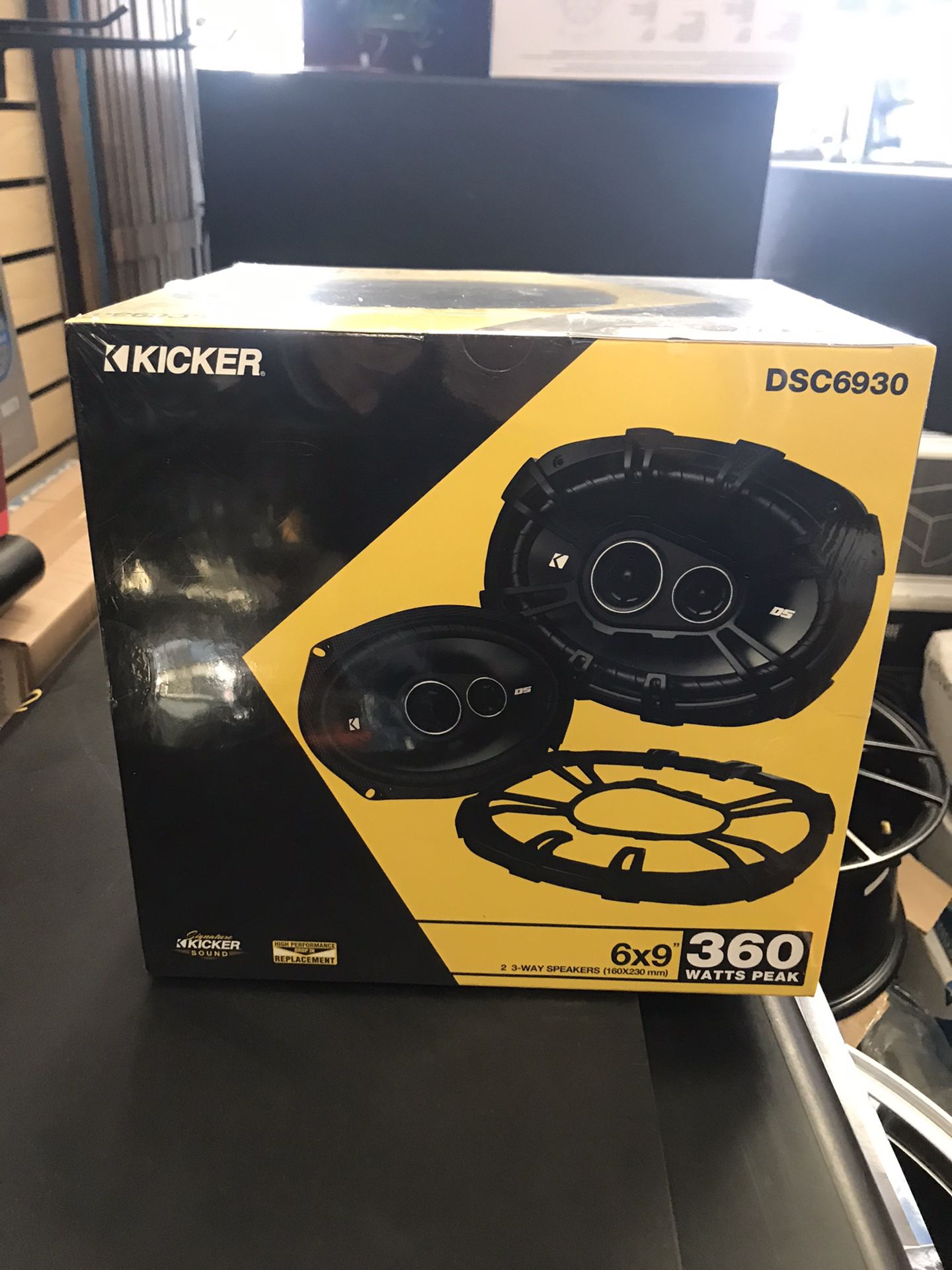 Kicker 6x9 On Sale Today For 69.99