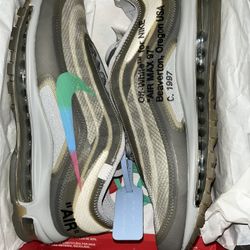 Off White X Air Max Size 9.5