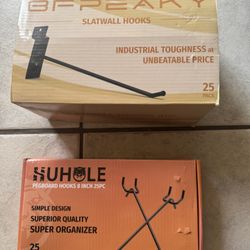 Open Box Pegboard Hooks And Saltwall Hooks