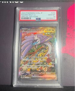Pokemon Raging Bolt Ex Jp Psa 10