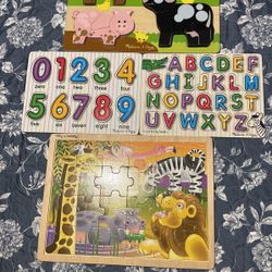 Used melissa and doug puzzles 2025