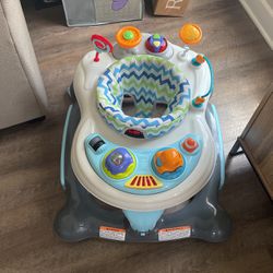 Infant/toddler Exersaucer With Wheels!