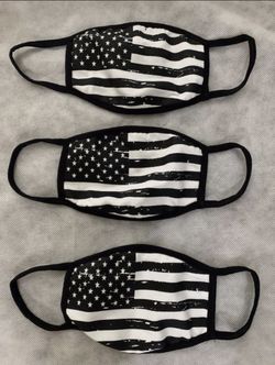 American flag face mask