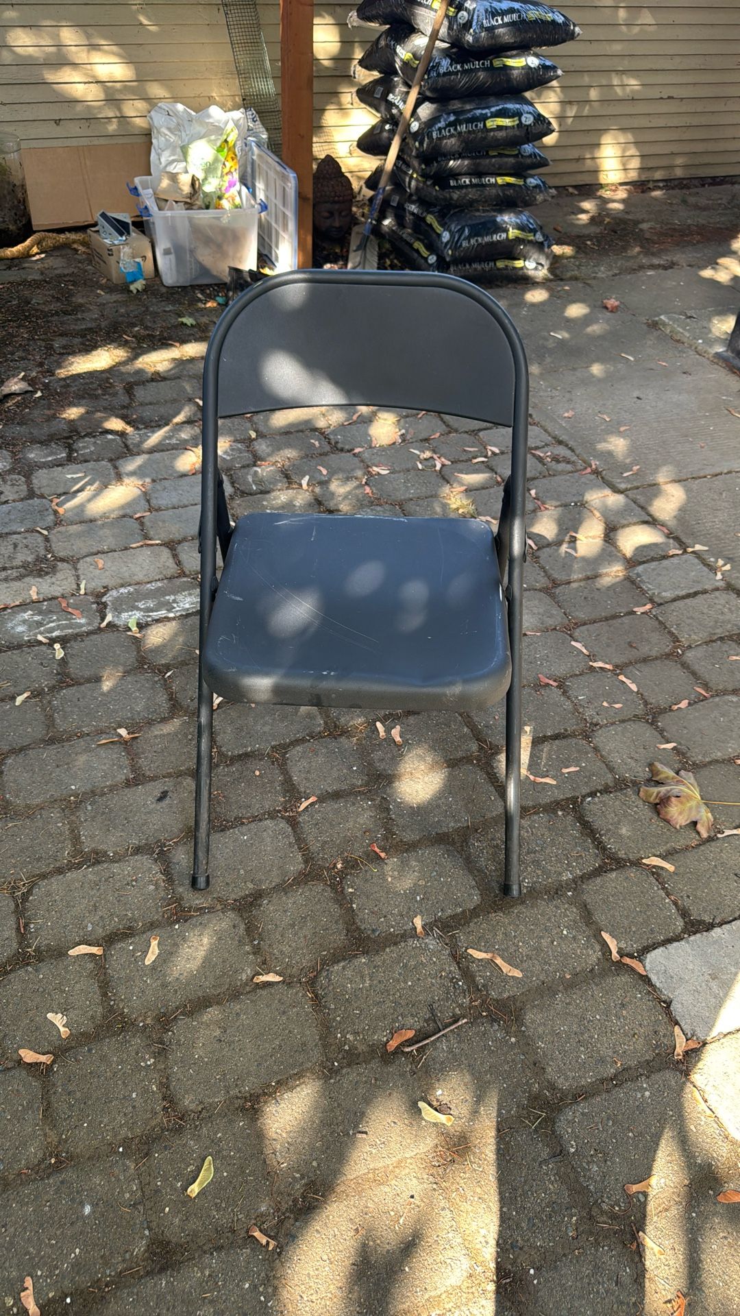 Single Metal Folding Chair