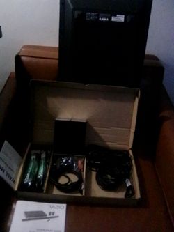 Vizio wireless surround sound missing main bar comes with speakers wires and the subwoofer and also has no control I'm asking 60 make me an offer