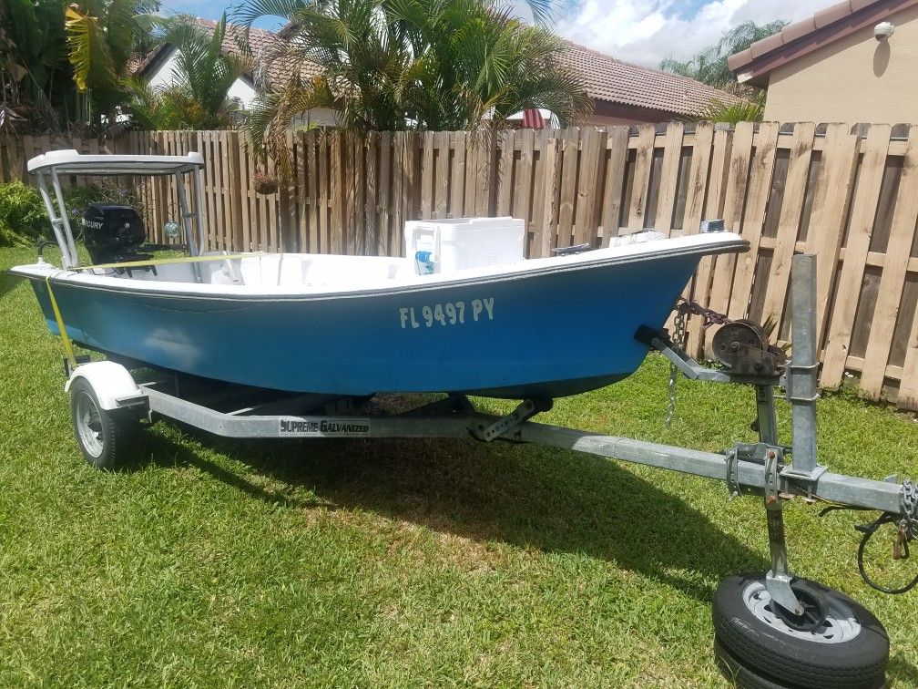 14' fiberglass skiff for Sale in Miami, FL OfferUp