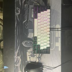Corsair Mouse & Snpurdiri Keyboard and Gtr Car Mousepad