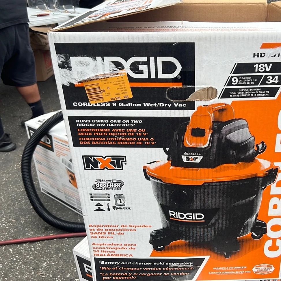 Ridgid 18v Vacuum