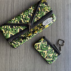 L.A.M.B. Gwen Stefani Fold Down Clutch Handbag