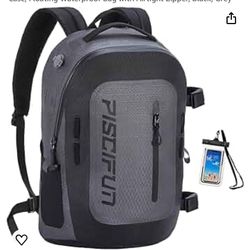 Kings Trek Waterproof Backpack And Phone Holder New In Box Retails $35 Selling $25 