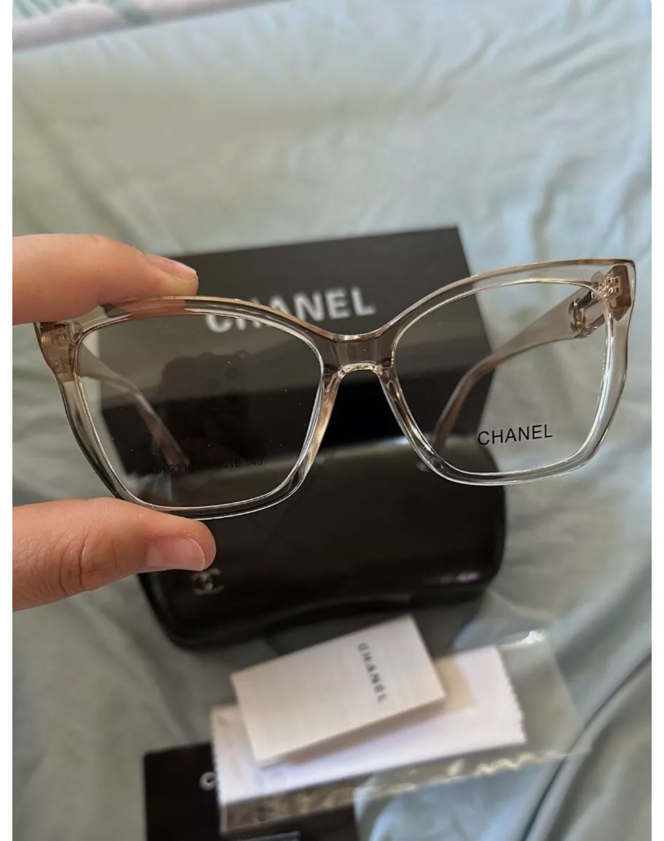 Chanel Clear Glasses