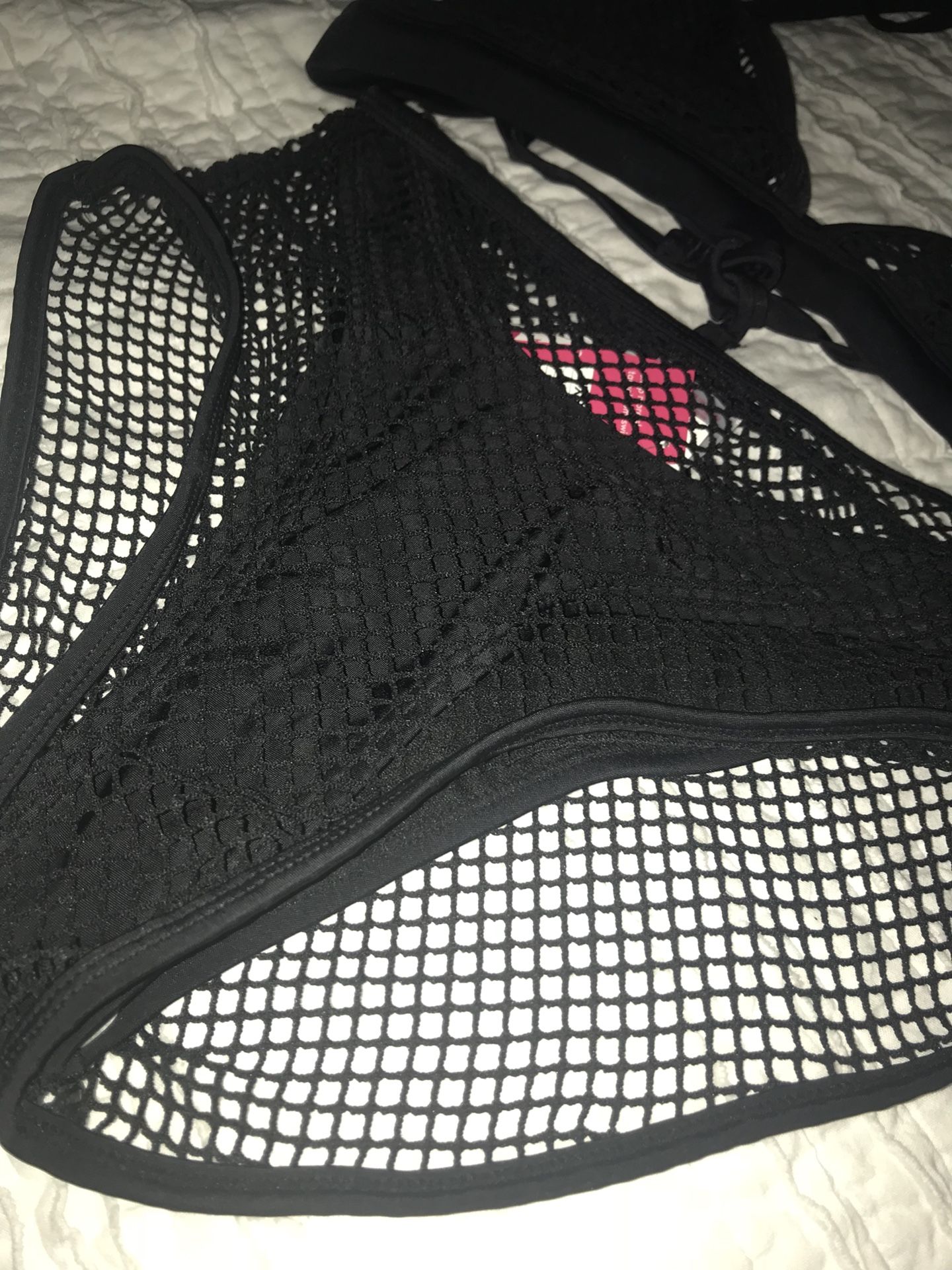 NWT cute bikini. Mesh