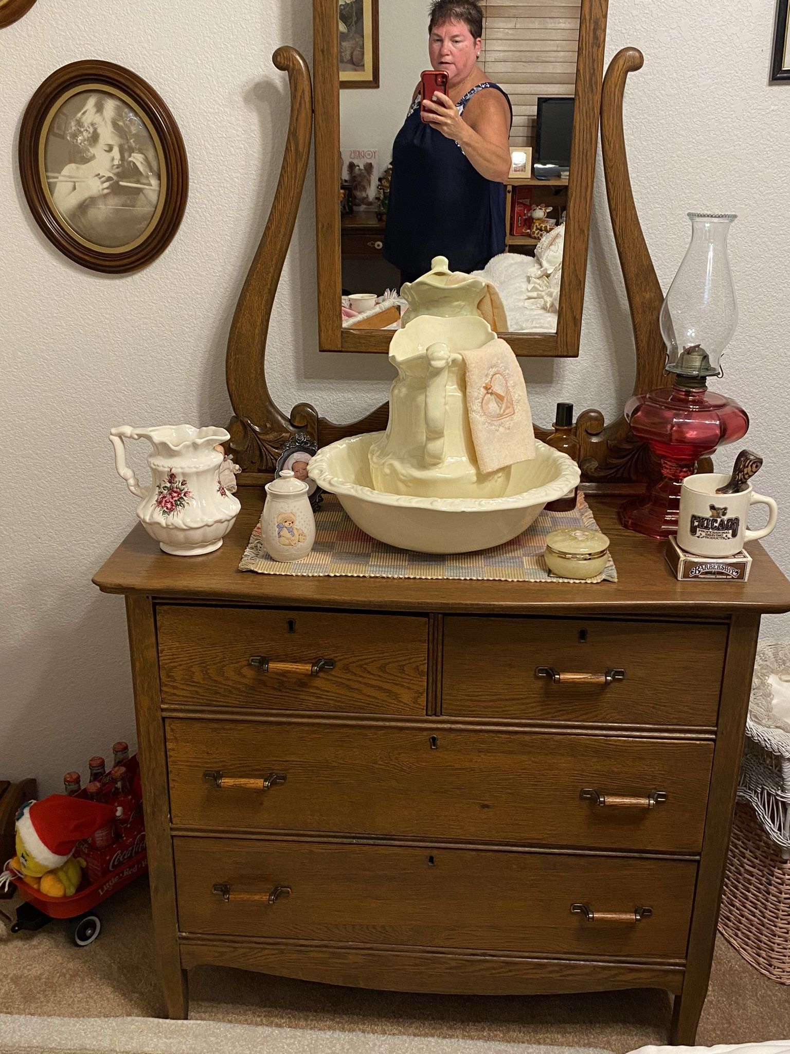 antique dresser 