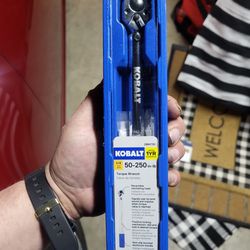 Kobalt 1/4 In. Drive Torque Wrench Brand New!!