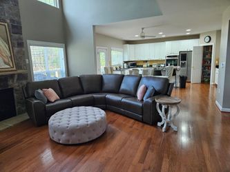 Brand new with tags and warranty double reclining sectional Coleman furniture