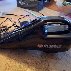 Campbell Hausfeld Car Plug In Vacuum & Air Compressor & Gauge