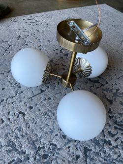 Modern Gold Ceiling Light