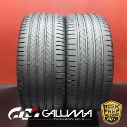 Set of 2 Tires LikeNEW Continental EcoContact 6Q 245/40R20 245/40/20 99Y #92806